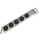 Brennenstuhl Super-Solid - 5 gniazd, 2.5m, srebrna 13.500A - 603860 - zdjęcie 2